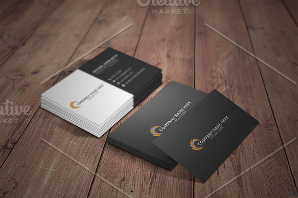 Simple_Minimal_Business_Card in Business Card Templates - product preview 1