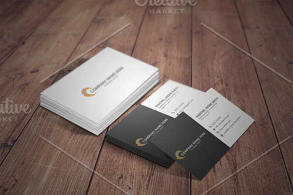 Simple_Minimal_Business_Card in Business Card Templates - product preview 3