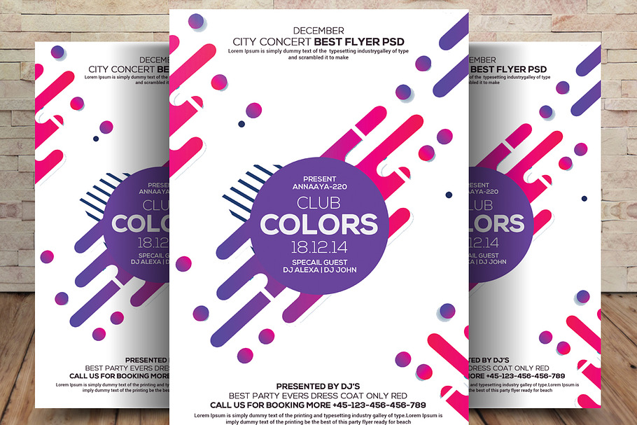Club Colors Flyer