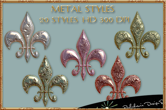 Metal Styles in Photoshop Layer Styles - product preview 4