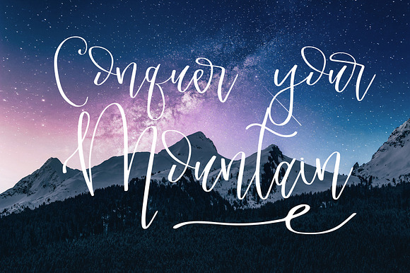 Monte Rosa in Script Fonts - product preview 5