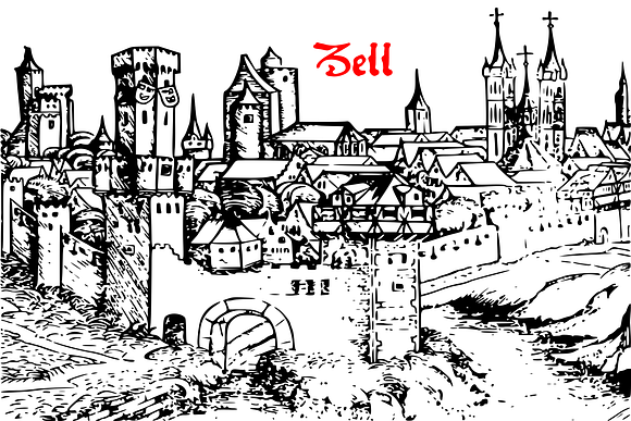 Zell in Fonts - product preview 1