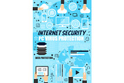 Internet security, data protection