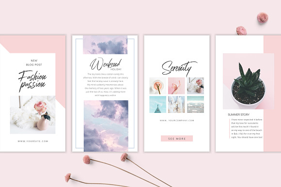 ANIMATED Female Instagram Stories in Instagram Templates - product preview 4