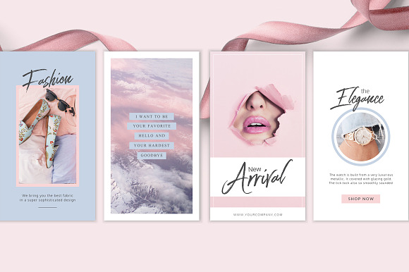ANIMATED Female Instagram Stories in Instagram Templates - product preview 6