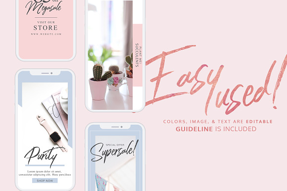 ANIMATED Female Instagram Stories in Instagram Templates - product preview 10