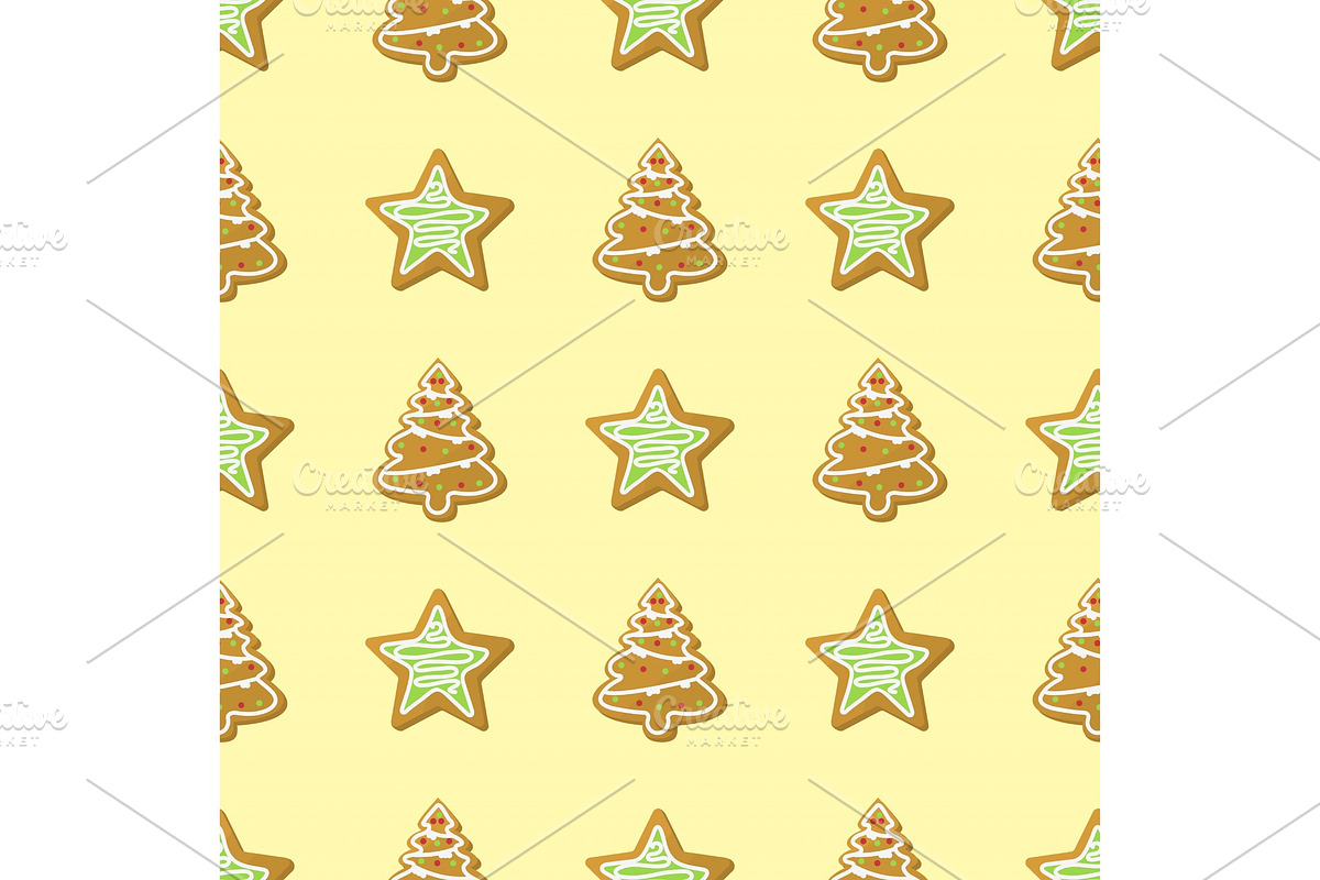 Sweet Christmas seamless pattern in Illustrations - product preview 8