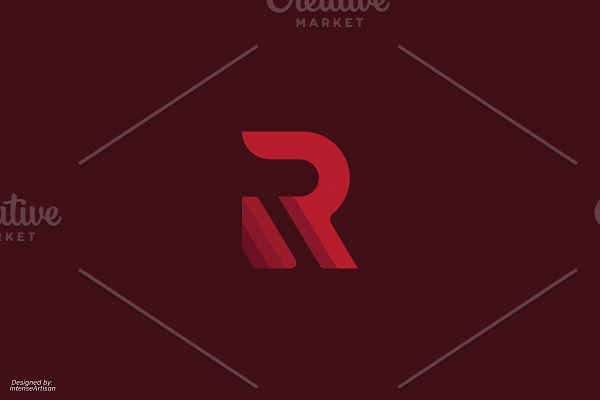 Reactor R Letter Logo