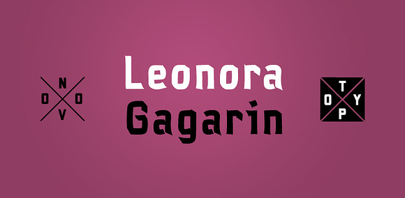NT Leonora Gagarin in Sans-Serif Fonts - product preview 1