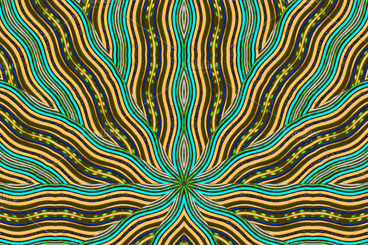 Tribal Wavy Seamless Pattern Design in Patterns - product preview 8