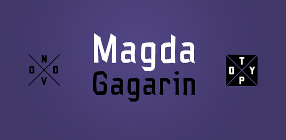 NT Magda Gagarin in Sans-Serif Fonts - product preview 1