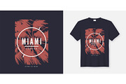 Miami Beyond the dream tshirt design
