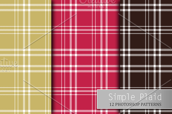 Simple Plaid in Patterns - product preview 2