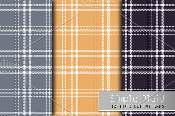 Simple Plaid in Patterns - product preview 3