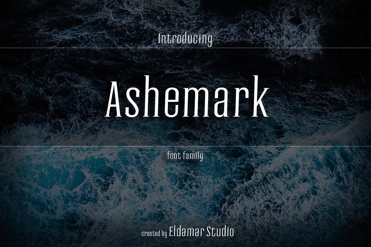 Ashemark Font in Fonts - product preview 8