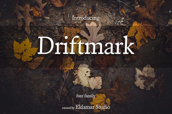 Driftmark Font
