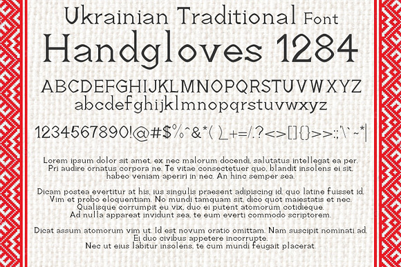 Ukrainian Traditional Font in Fonts - product preview 1