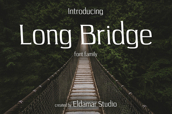 Long Bridge Font