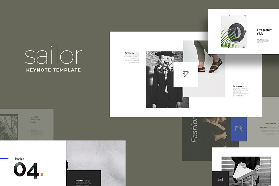Sailor Keynote Template in Keynote Templates - product preview 8
