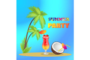 Summer Party Advertisement Banner