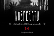 Nosferatu Display Font