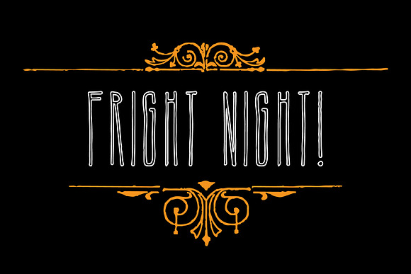 Nosferatu Display Font in Halloween Fonts - product preview 2