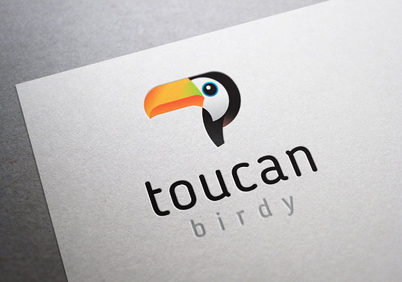 Toucan bird logo in Logo Templates - product preview 1