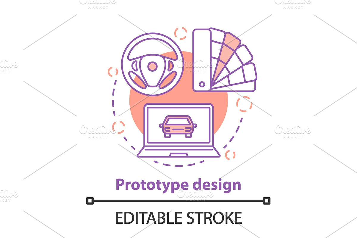 Prototype design concept icon in Graphics - product preview 8