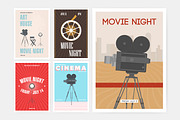 Posters for movie festival