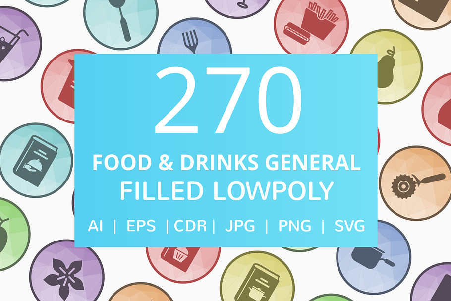 270 Food & Drink General Filled Icon
