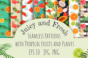 Juicy and Fresh. Set of Patterns
