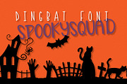 SpookySquad - Halloween Dingbat Font