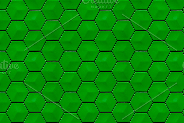 Hexagonal grid seamless texture