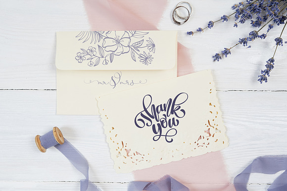 Wedding Vector Calligraphy in Objects - product preview 7