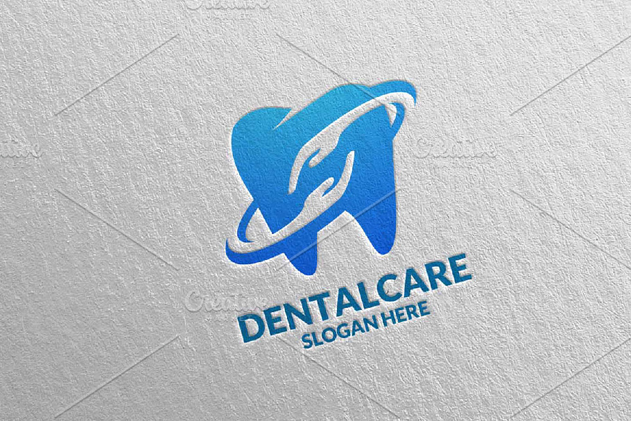 Dental Logo, Dentist Stomatology 18 in Logo Templates - product preview 8