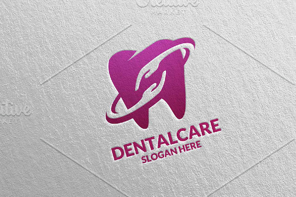 Dental Logo, Dentist Stomatology 18 in Logo Templates - product preview 3