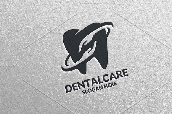 Dental Logo, Dentist Stomatology 18 in Logo Templates - product preview 4
