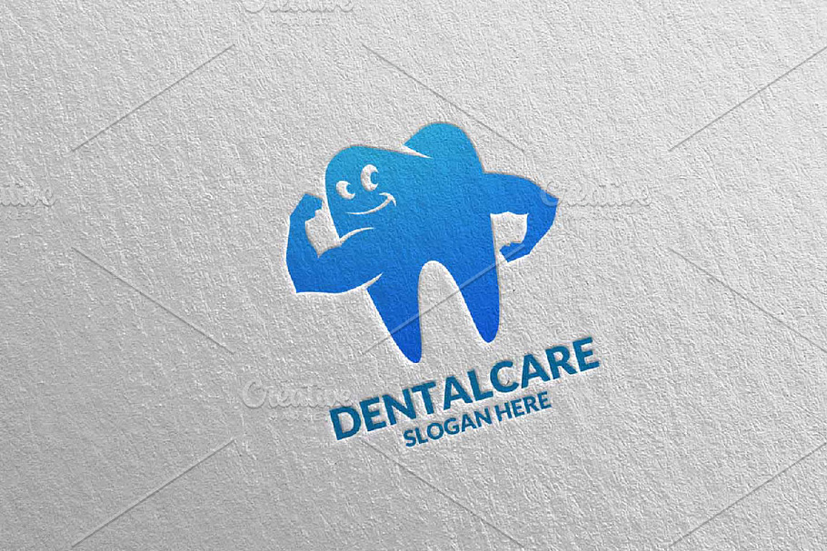 Dental Logo, Dentist Stomatology 19 in Logo Templates - product preview 8