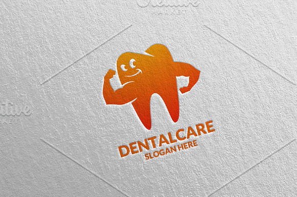 Dental Logo, Dentist Stomatology 19 in Logo Templates - product preview 1