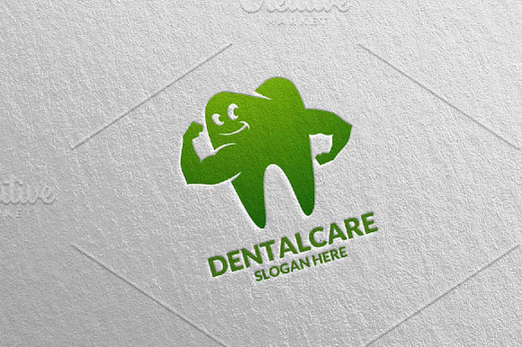 Dental Logo, Dentist Stomatology 19 in Logo Templates - product preview 2