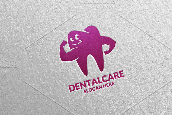 Dental Logo, Dentist Stomatology 19 in Logo Templates - product preview 3