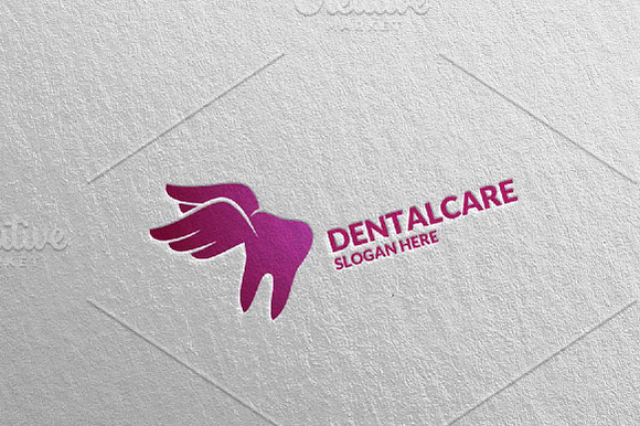 Dental Logo, Dentist Stomatology 20 in Logo Templates - product preview 3