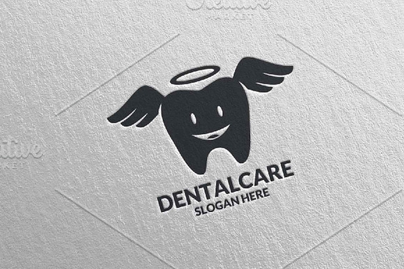 Dental Logo, Dentist Stomatology 21 in Logo Templates - product preview 4