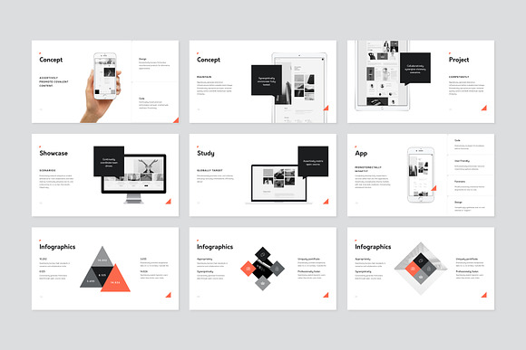 Corp Keynote Presentation Template in Keynote Templates - product preview 5