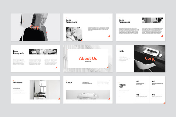 Corp Keynote Presentation Template in Keynote Templates - product preview 6