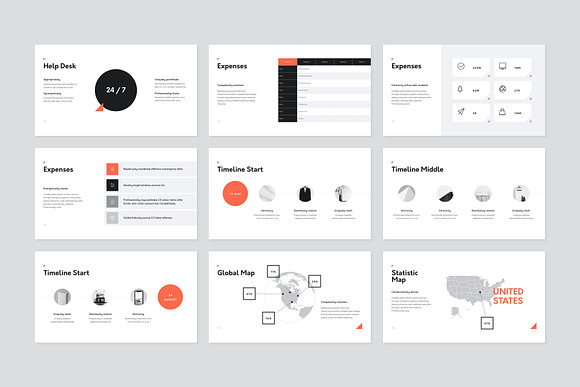 Corp Keynote Presentation Template in Keynote Templates - product preview 9