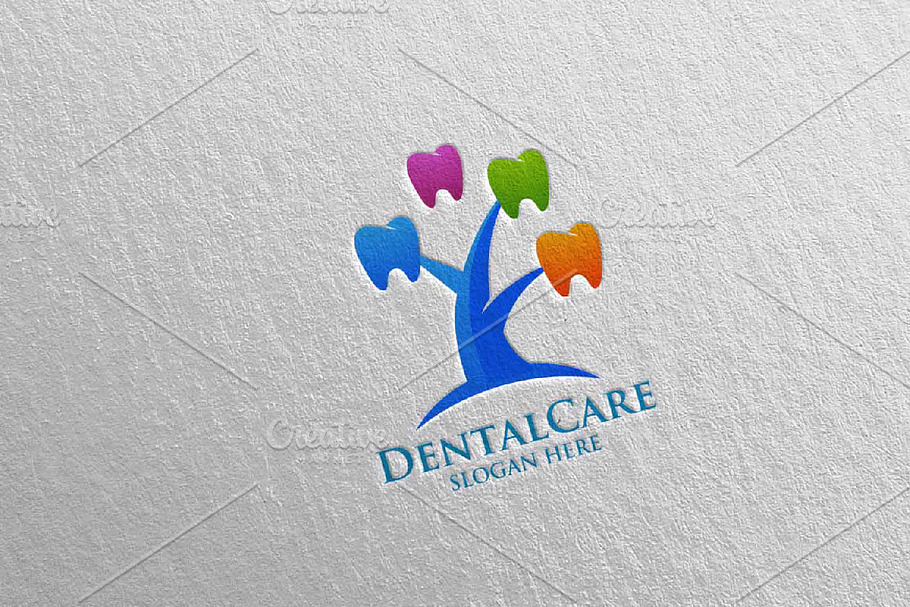 Dental Logo, Dentist Stomatology 22 in Logo Templates - product preview 8
