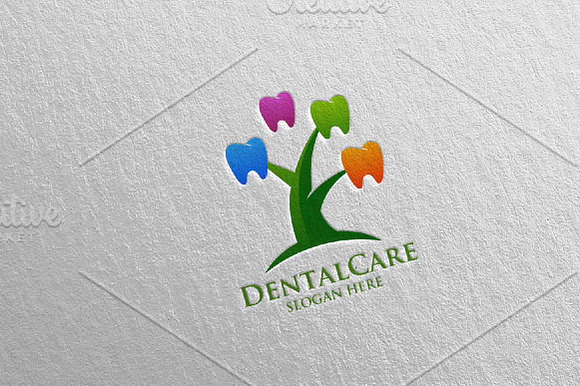 Dental Logo, Dentist Stomatology 22 in Logo Templates - product preview 2