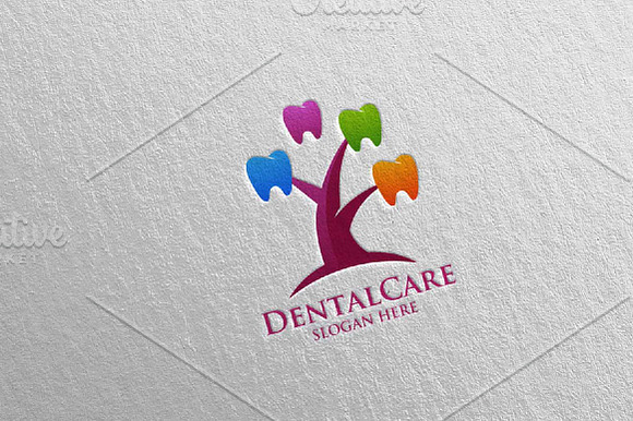 Dental Logo, Dentist Stomatology 22 in Logo Templates - product preview 3