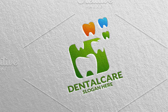 Dental Logo, Dentist Stomatology 23 in Logo Templates - product preview 1